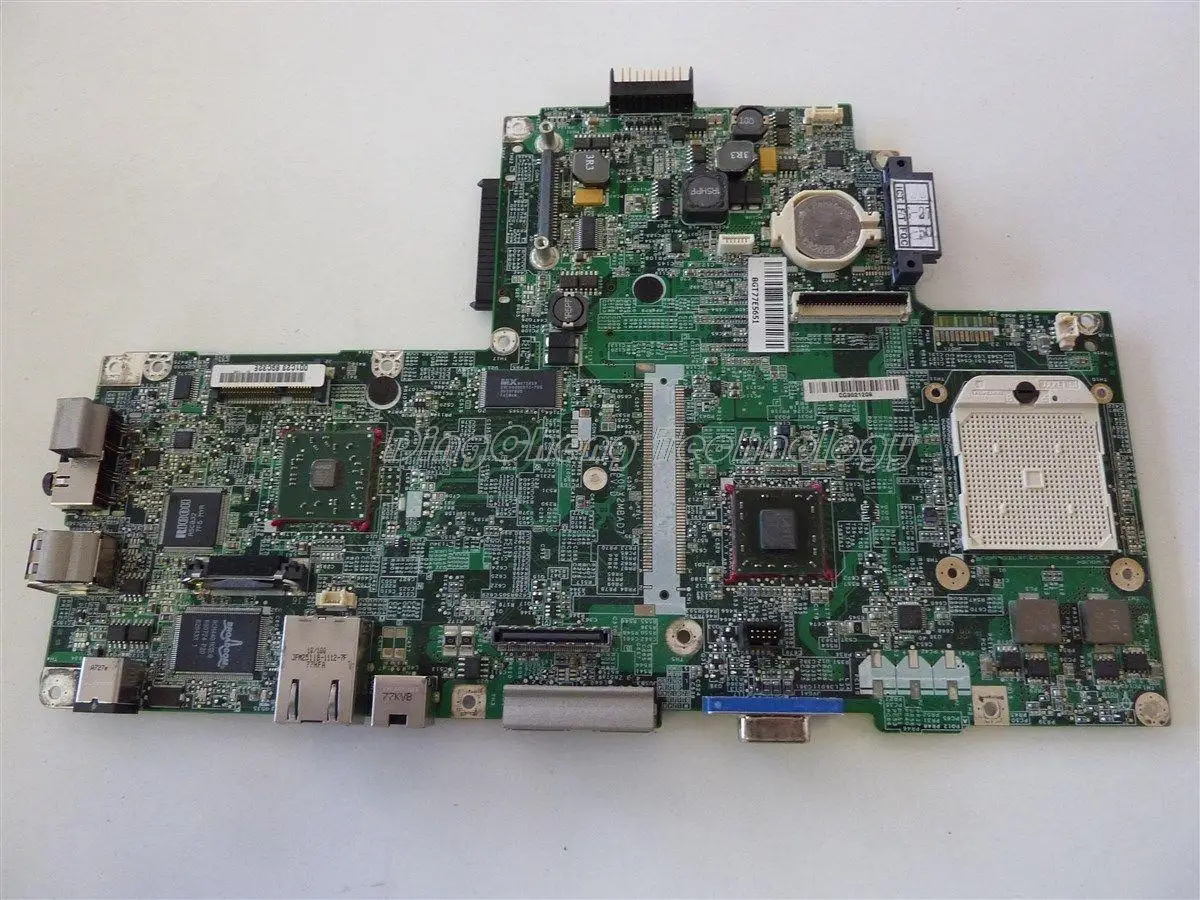 For dell inspiron 1501 laptop Motherboard/mainboard CN-0CR584 0CR584 for AMD cpu with integrated graphics card 100% tested