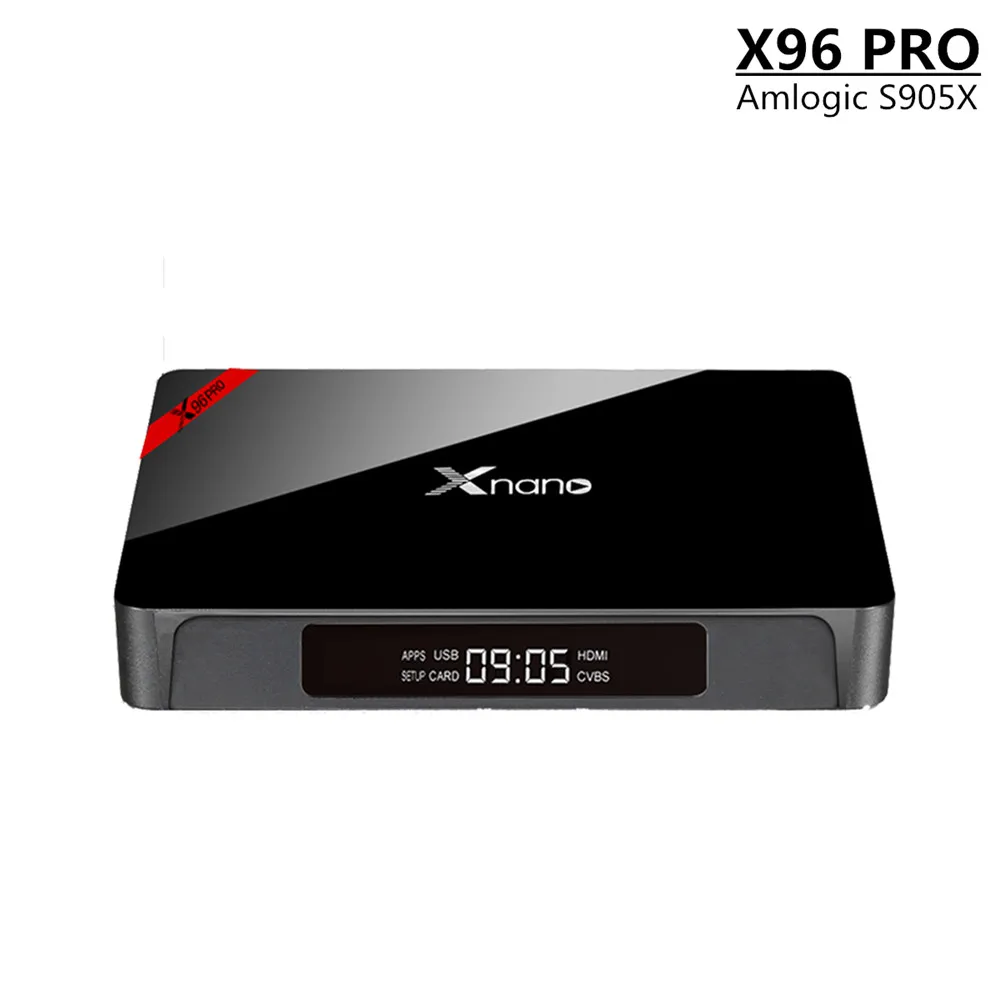 Prix pour X96 Pro Android TV Box Amlogic S905X Quad Core Set Top boîte 1G + 8G/2G + 16G Android 6.0 OS Bluetooth 4.0 4 K Médias lecteur Prix pour X96 Pro Android TV Box Amlogic S905X Quad Core Set Top boîte 1G + 8G/2G + 16G Android 6.0 OS Bluetooth 4.0 4 K Médias lecteur
