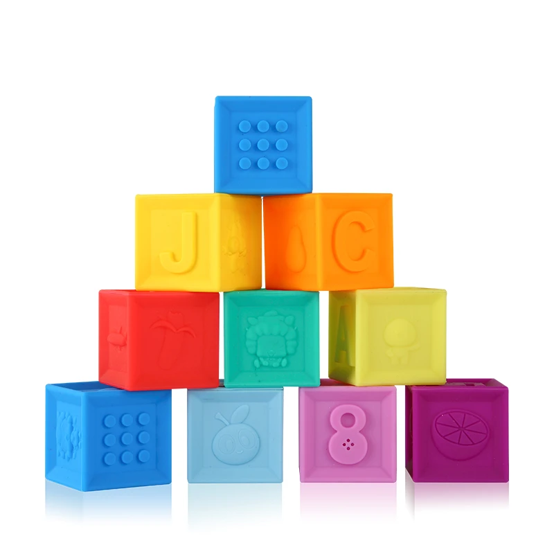 silicone blocks baby