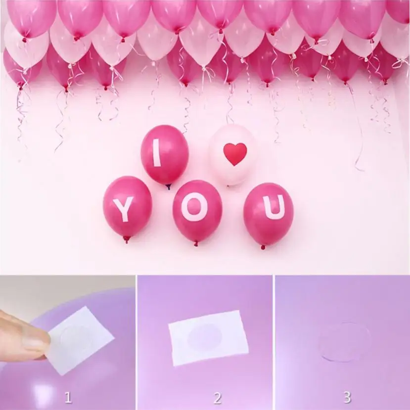 Us 0 25 28 Off 1pc Roll Point Balloon Attachment Glue Dot Attach Balloons To Ceiling Or Wall Balloon Stickers Birthday Party Wedding Dress In