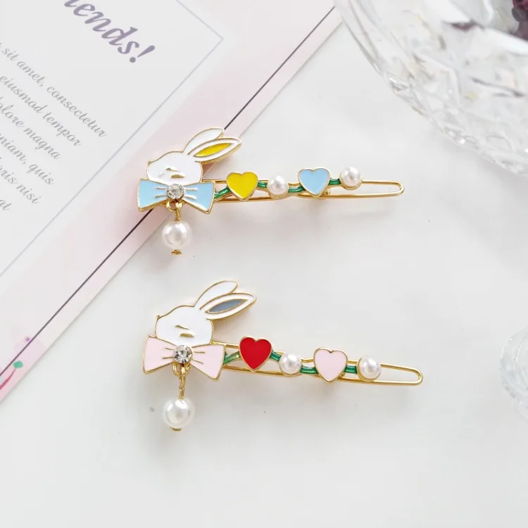 

Summer Peal Hair Clips for Baby Girls French Barrette Hairpins Bobby Hair Pins Kids Hair Accessories Hair Claw Clips for Women