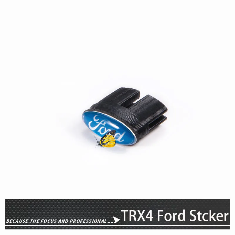 

1PC Metal Grating Sticker Crystal Logo For RC Car Stereoscopic Delicacy Upgrade Parts DJ TRAXXAS TRX4 Ford Bronco DJX-1069