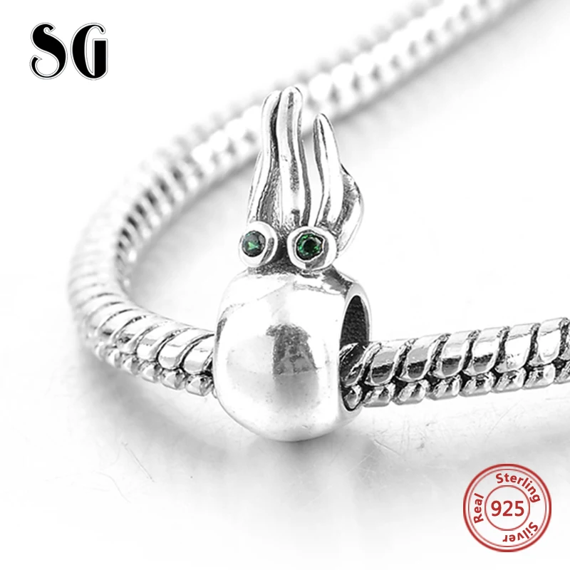 

Fit Authentic European Bracelets 925 silver lovely animal octopus with CZ stone European diy fashion Jewelry making women Gifts