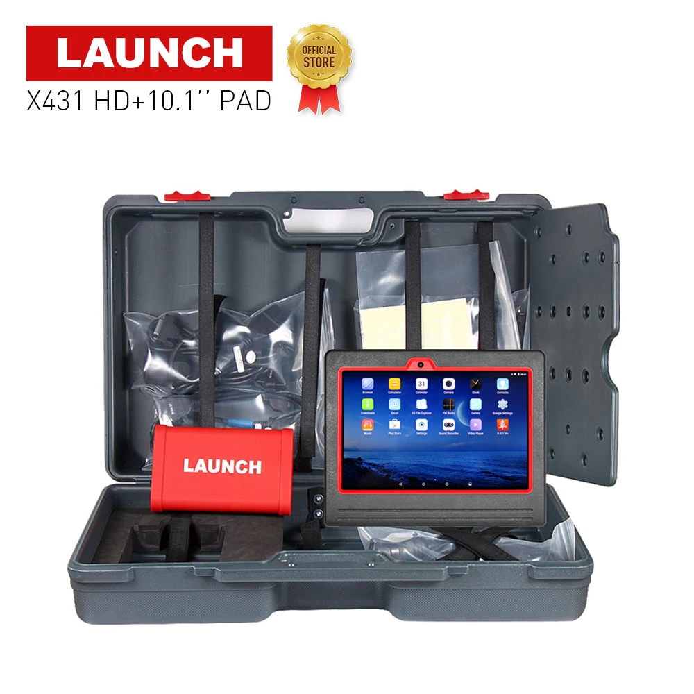 Launch X431 Hd Heavy Duty Truck 10.1" Android Scanpad Multimeters