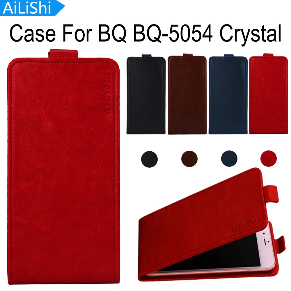 

AiLiShi Factory Direct! Case For BQ BQ-5054 Crystal PU Flip Luxury Leather Case Exclusive 100% Special Phone Cover Skin+Tracking