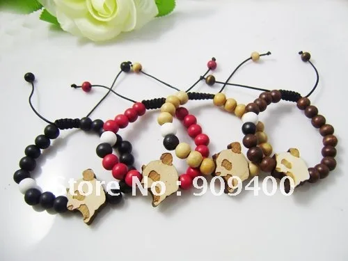 Good Wood Bracelet 100 Hip Hop Jewelry Goodwood Panda Good Wood Bracelet 100 Hip Hop Jewelry Goodwood Panda Hiphop Shamballa 50pcs
