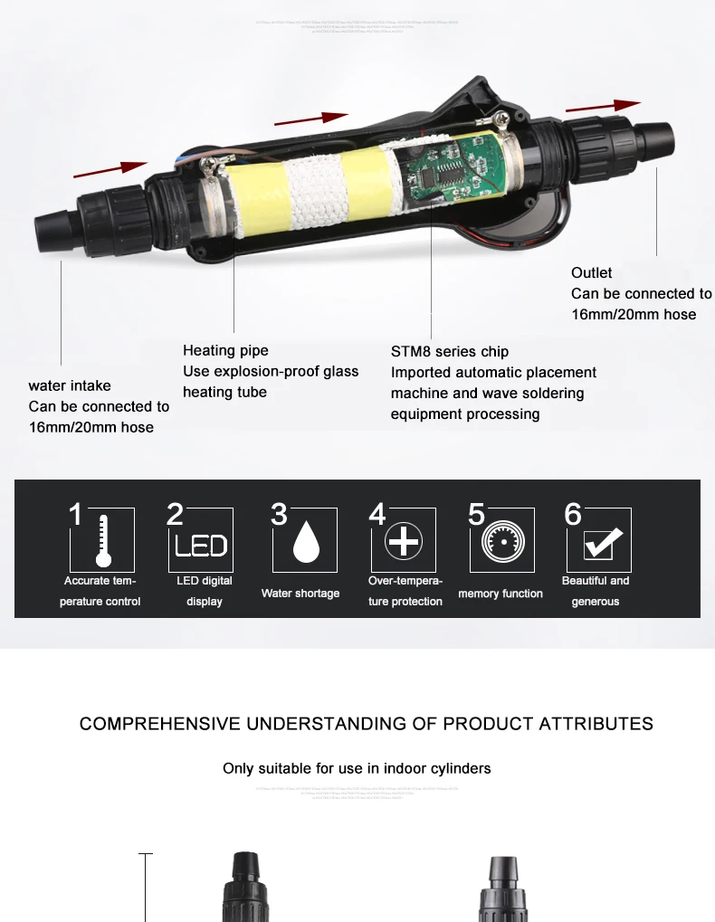 Sunsun EH-300 EH-500 110 v/220 v аквариум с регулируемой температурой Внешний Нагреватель