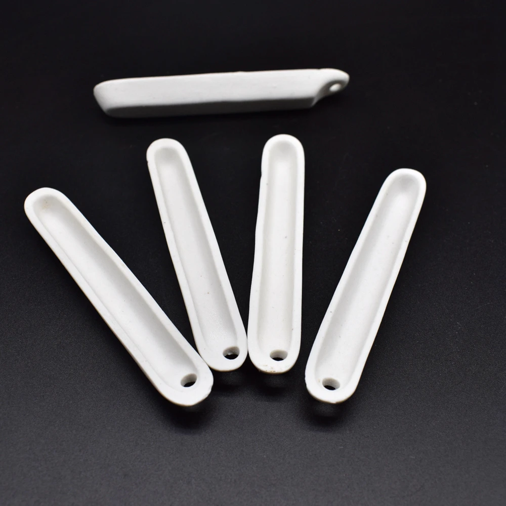 

1pc melting crucible for Centrifugal casting platinum melting crucible quartz crucible Alumina Ceramic Boat