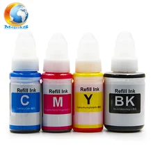 4 бутылка пополнения чернил для Canon GI-490 GI-790 GI-890 Pixma G1000 G1100 G1400 G2400 G3400 G2000 G3000 картридж для принтера