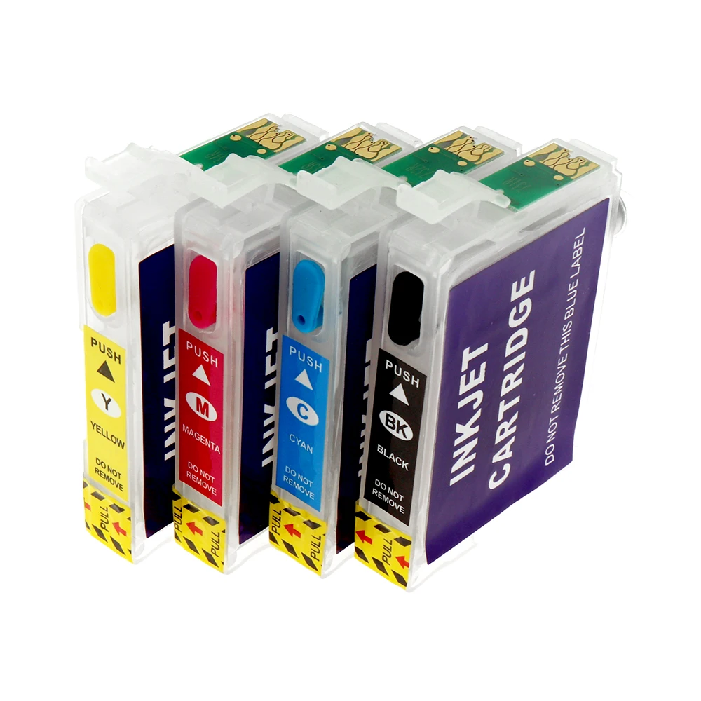 OYfame t1291многоразовые картриджи T1291 с чипами дуги для принтера Epson Stylus SX230 SX235W SX420W