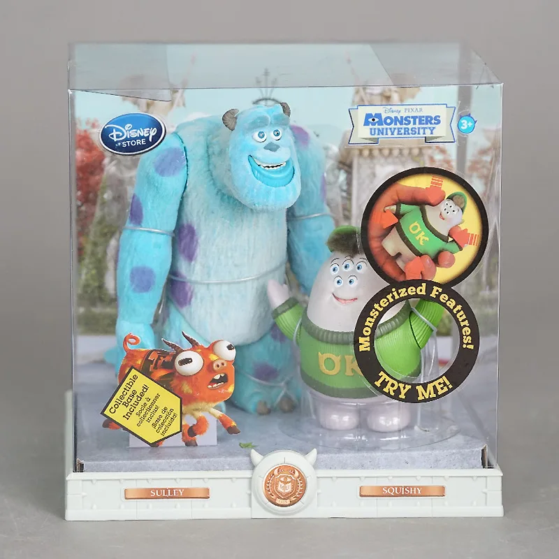 Подлинные Disney Pixar Monsters University Inc Джеймс П. Экшн фигурки Sullivan Mike Wazowski модель игрушка