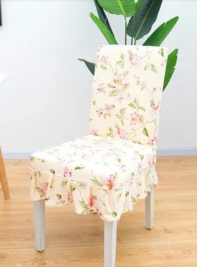 Домашние сиамские чехлы для стульев садовые маленькие для свежести тканей обеденный эластичный Чехол для стула - Цвет: O