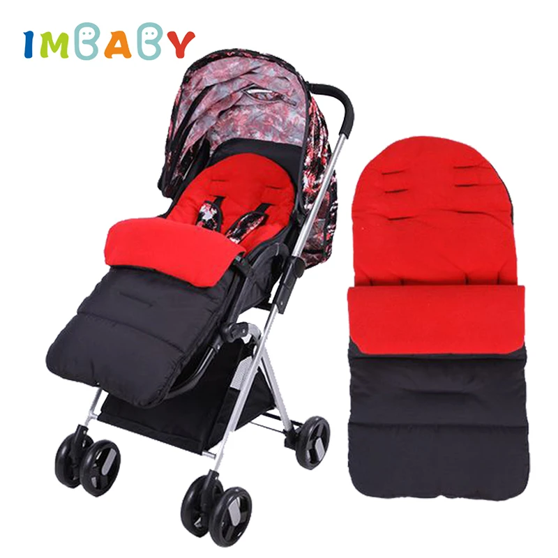 

IMBABY 3 in 1 Windproof Baby Sleeping Bag Waterproof Baby Stroller Foot Cover Socks Thickened Warm Feet Bedding Mat Pad For Kid
