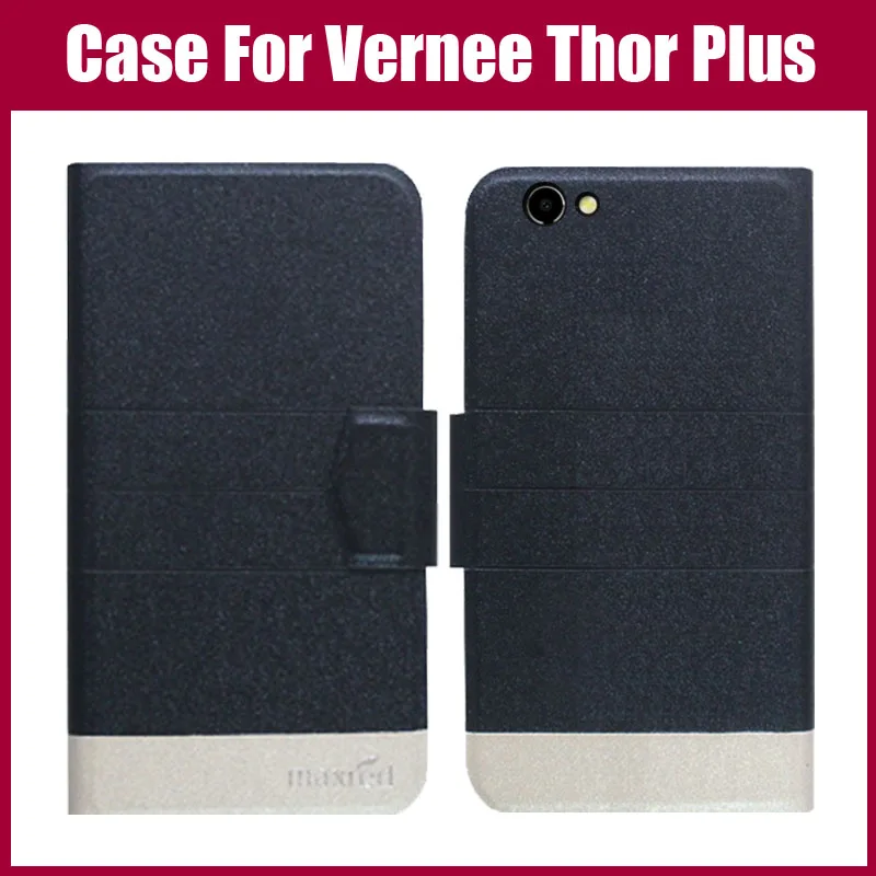 Vernee Thor Plus Case New Arrival 5 Colors Fashion Flip Ultra-thin Leather Protective Cover For | Мобильные телефоны и