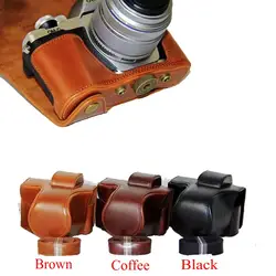 Новинка PU кожа Камера сумка для Olympus em10 Mark II em10 III em10 II em10 Mark III Камера сумка чехол с ремешком