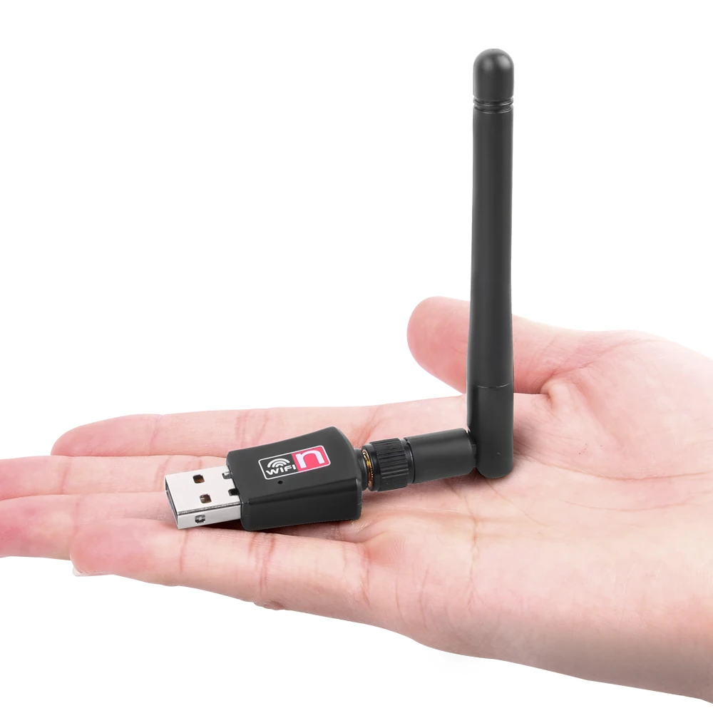 300 Мбит/с беспроводной Wifi адаптер USB Wifi приемник с 2 дБ антенна Lan сетевая карта 802.11n/b/g для ПК компьютер настольный