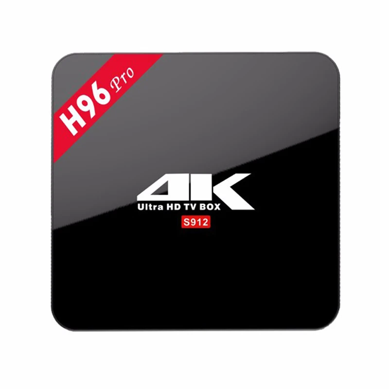 

H96 Pro Android 7.1 TV Box S912 Octa Core 3G RAM 16G ROM 2.4G&5G Wifi BT4.0 Gigabit Ethernet 1000M 4K Smart TV