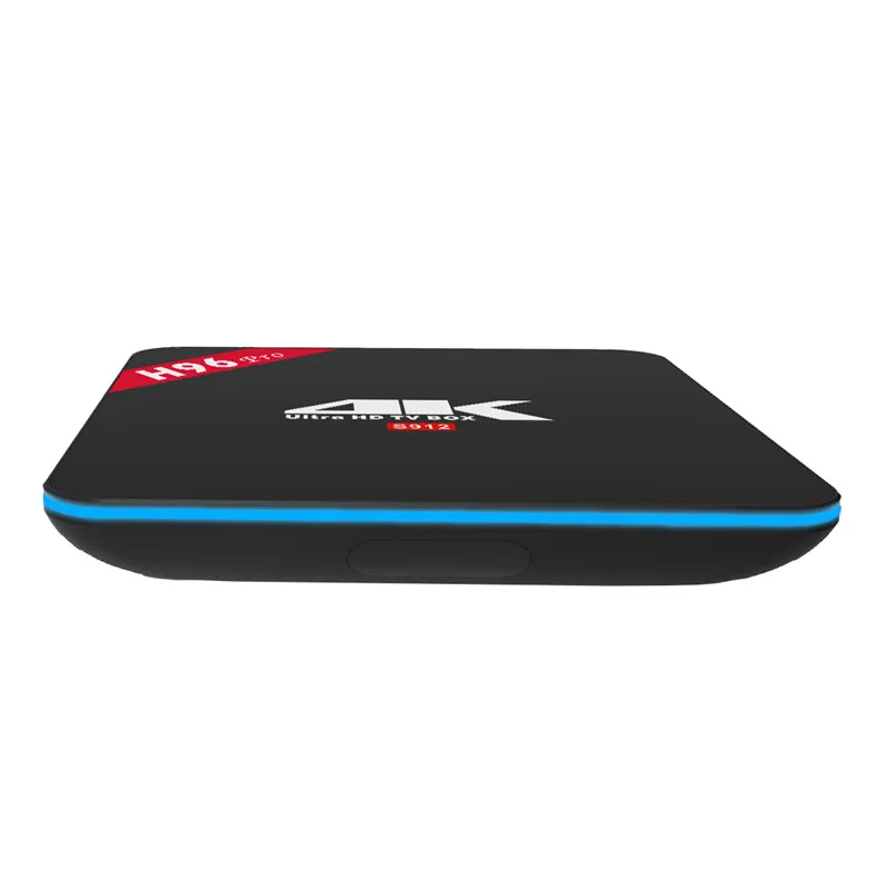 H96 PRO Amlogic S912 Восьмиядерный Cortex-A53 2G/16G Android 7,1 tv Box WiFi bt4.0 2,4G/5,8G H.265 4K медиаплеер с клавиатурой