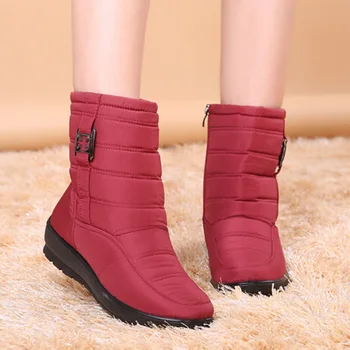 

women snow boots brand women winter boots mother shoes antiskidding waterproof flexbile women fashion casual boots plus size