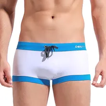 Новая мужская одежда для плавания, Белые пляжные мужские плавки, Maillot De Bain Homme, Шорты для плавания Zwembroek, купальный костюм для мужчин NW027