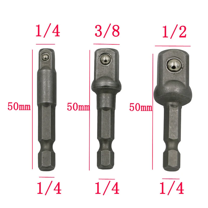 Alfa Tools SE056 1/4 by 1/4 by 4 Pin Hex Socket Extension 10 Pack Alfa Tools SE056 1/4 by 1/4 by 4 Pin Hex Socket Extension 10 Pack
