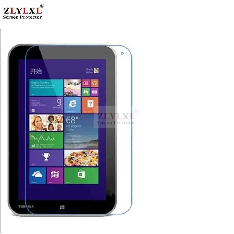 2 шт алот мягкая ультратонкая HD пленка для Toshiba WT8-AT01G 8 0 pad Tablet PC Защитная экрана |