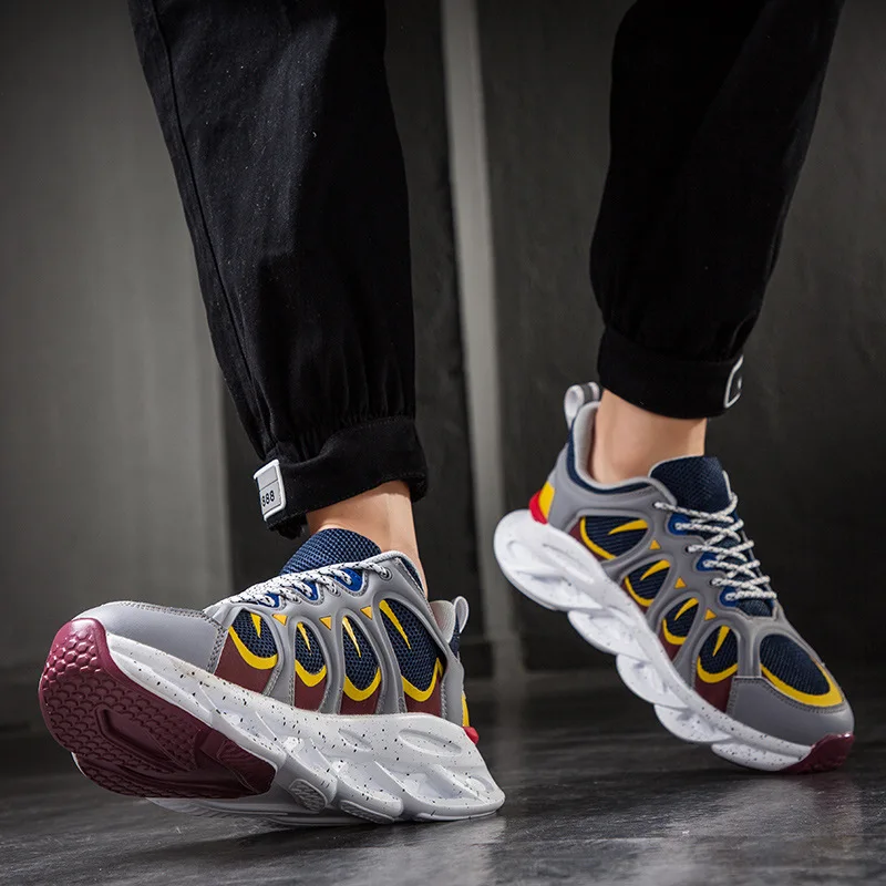 Male Motion Shoe Dad Shoe Male Casual Shoes Men Tenis Masculino Adulto Sneakers Zapatos De Hombre Trainers Scarpe Sneaker