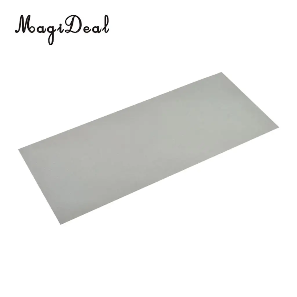 MagiDeal  Waterproof Inflatable Boat/Dinghy/RIB Mid Grey PVC Repair Patch (37 x 15cm) for Fishing Kayak Canoe Boat Yacht Caravan