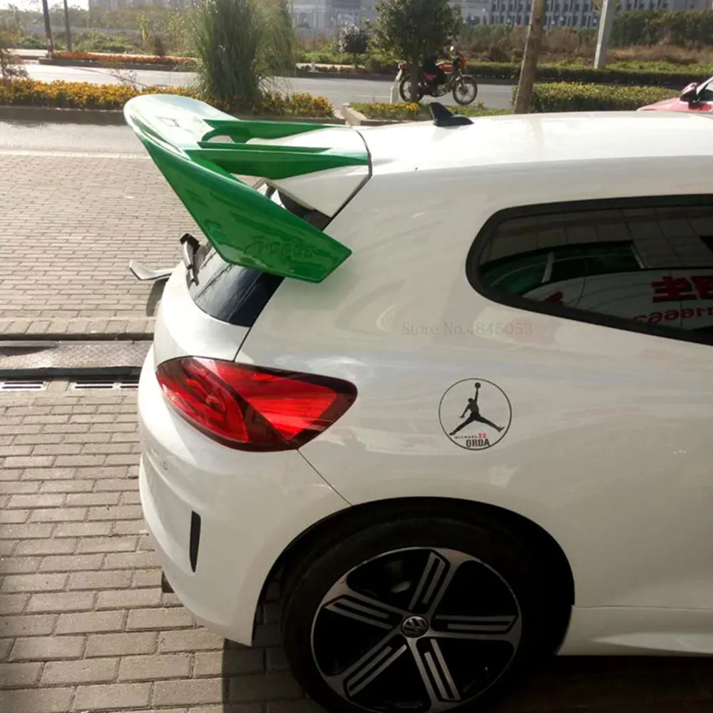 AITWATT для Volkswagen Scirocco 2009 2016 спойлер из углеродного волокна автомобиля задняя крыша