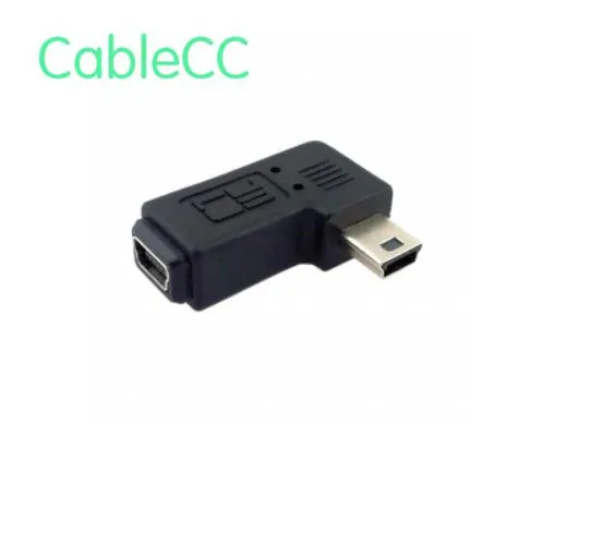 

Mini USB 2.0 5P Male to Female M - F extension adapter 90 degree right angled