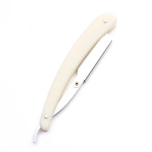 500 шт. 15*1,5 см резиновая и Пластик Для мужчин Парикмахерская лезвию бритвы складной бритья Ножи средство для удаления волос борода бритва 6105