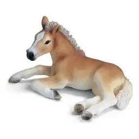 ПВХ фигурка лежа Humphling foal little horse | Игрушки и хобби