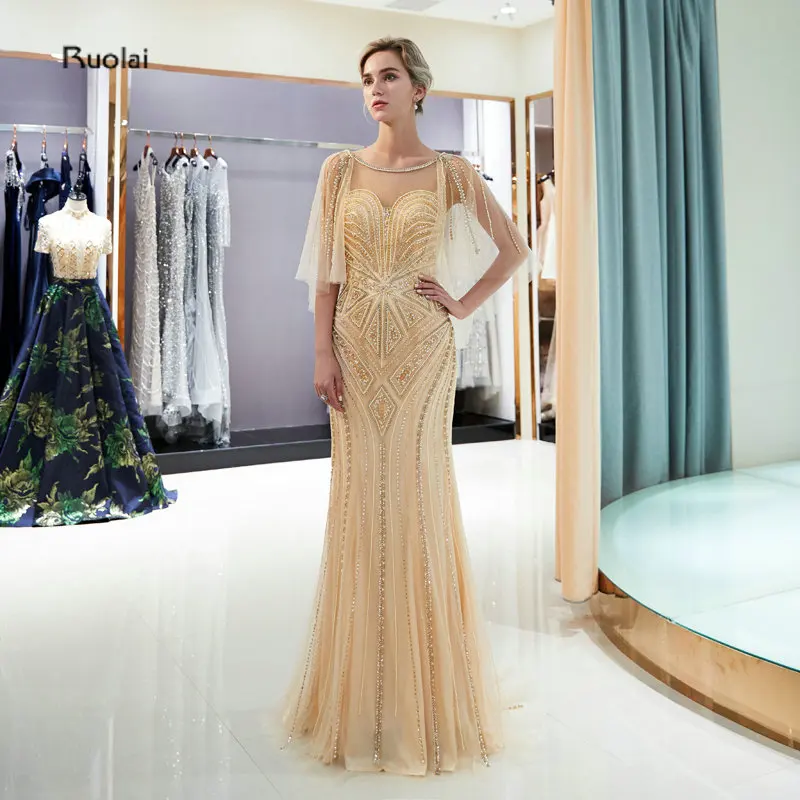 heavy evening gowns