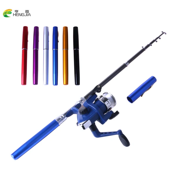 Buy 1Set Pocket Telescopic Mini Fishing Rod Portable