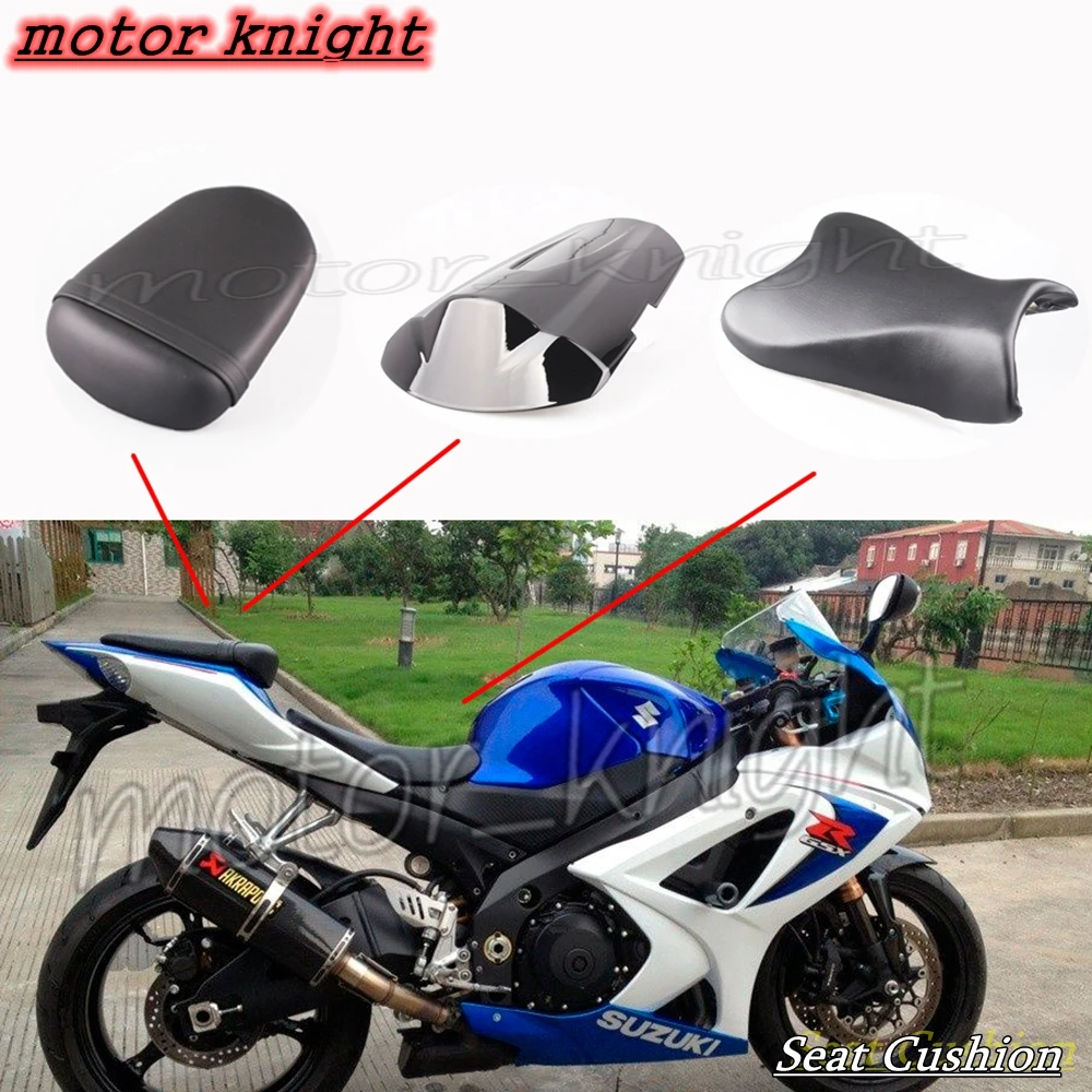 NEW Rear Seat Cowl fairing Passenger Seat Cushion Rider Seat For SUZUKI