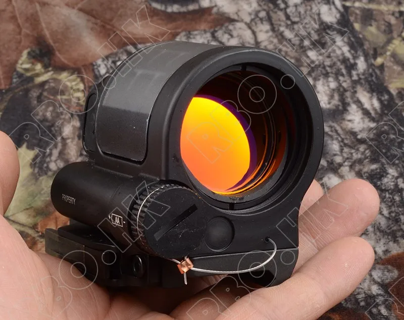 

Solar Power 1x Red Dot sight scope for qd picatinny rail mount hunitng shooting black M2316