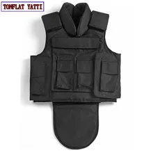 Chalecos antibalas militar тактический жилет пуленепробиваемый UHMWPE colete balistico NIJ IIIA Защитный баллистический жилет для шеи и шеи