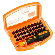 

JAKEMY professional Screwdriver Bit Set JM-6104 Magnetic Repair hardware Hand Tools Kit for car watch mobile phones electronics
