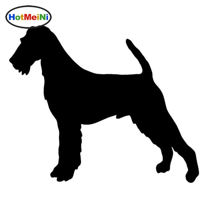 

HotMeiNi Irish Terrier Dog Vinyl Decal Creative Car Stickers Car Styling Truck Accessories Black/Silver 15*12.5CM