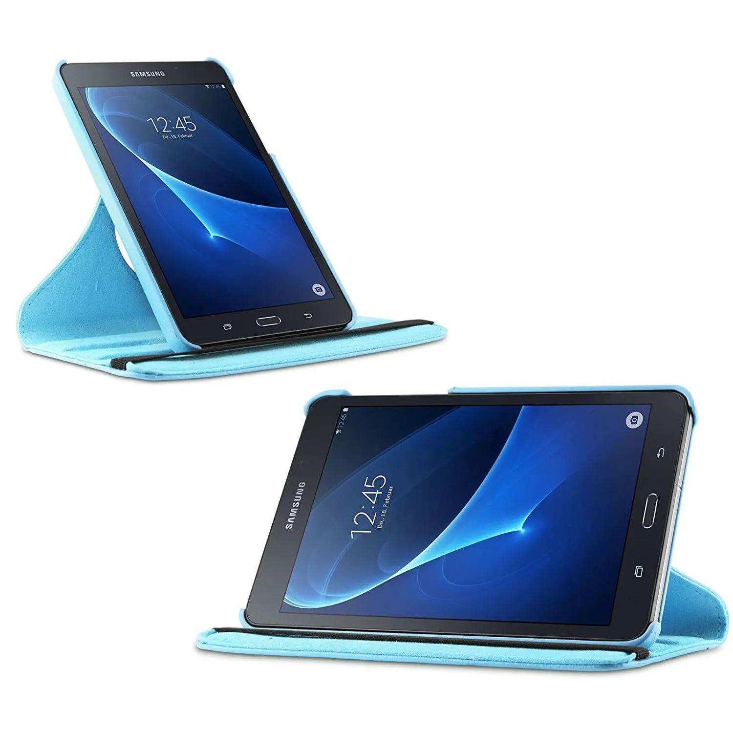 2016 таб A6 7,0 чехол для Samsung Galaxy Tab 7,0 T280 T285 SM-T285 360 Вращающийся чехол из искусственной кожи с защелкой Стенд Смарт-Обложка для планшета