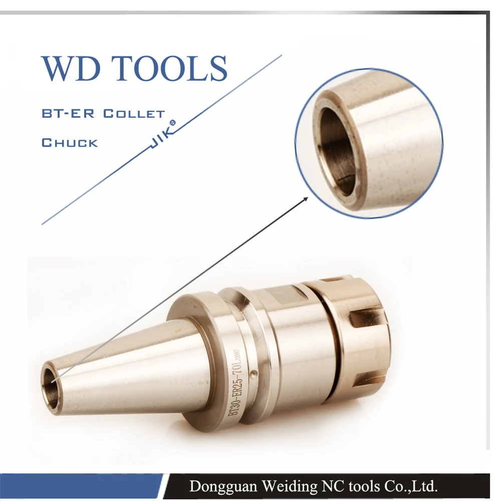 Высокая скорость NBT30 ER25 100L балансный Зажимной патрон G2.5 25000 оборотов в минуту ЧПУ держатель инструмента Нержавеющая сталь с Вытащить Шпильки фрезерный станок