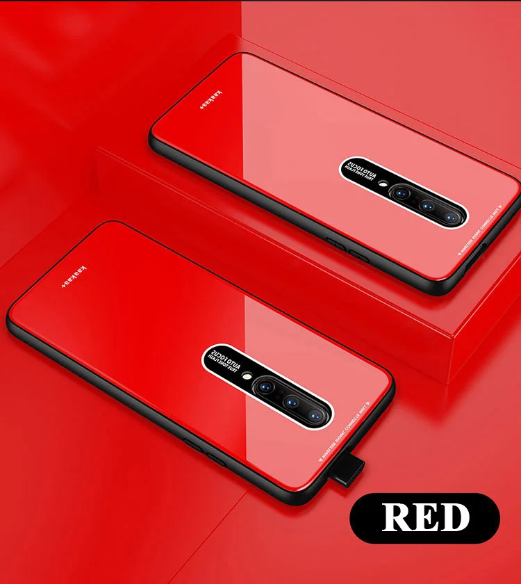 Стеклянный чехол Tsimak для Oneplus 7 Pro one plus 7 1+ 7 Pro, чехол-бампер, противоударный чехол из закаленного стекла для телефона