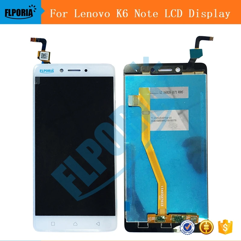 LEN004 For Lenovo K6 Note LCD Display With Touch Screen Digitizer Assembly Original For K6 Note Replacement Parts (1)