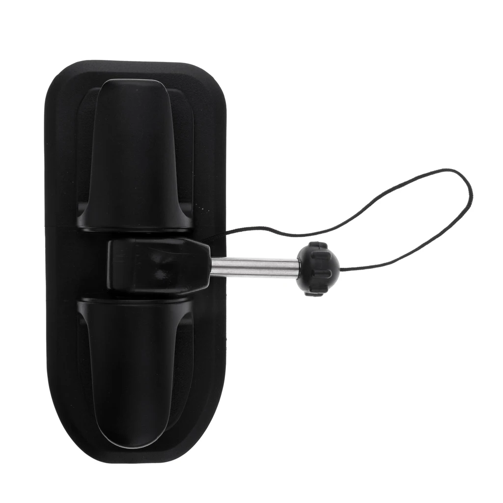 2 Pieces Durable PVC Oar Lock Patch Paddle Holder for Inflatable Boat, Kayak, Raft, Dinghy