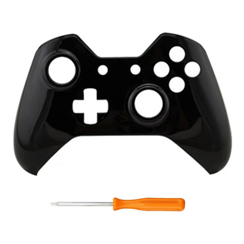 

Front housing shell cover skin for xbox one games upper Gloss case replacement parts For Xbox one Controller 9 color