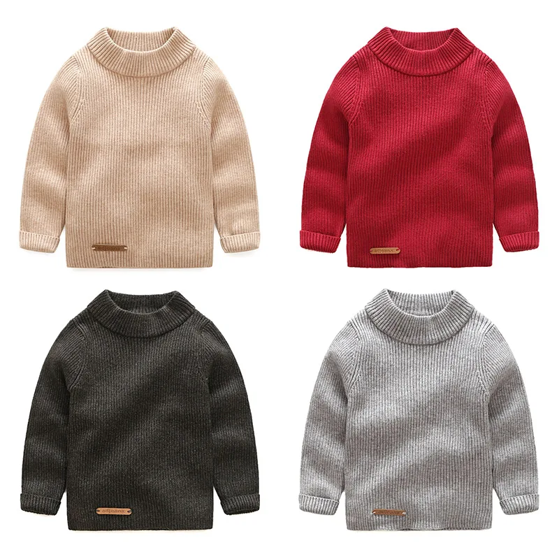 Baby Turtleneck 2018 Autumn Winter Wear New Boy's Children's Pullover