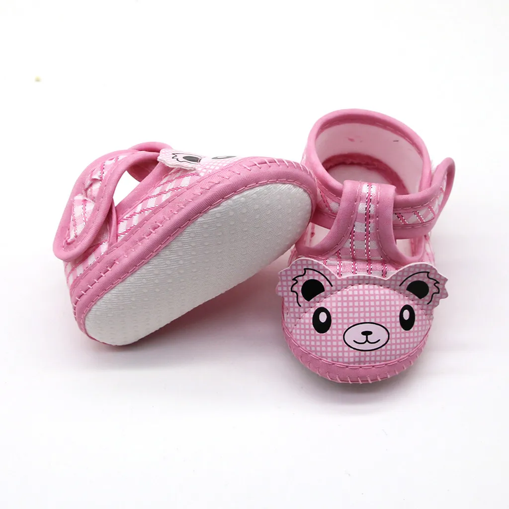Детская обувь новорожденного девочки мультфильм маленький Bea Prewalker мягкая подошва одиночная обувь ребенка первые шаги детские сапоги menina