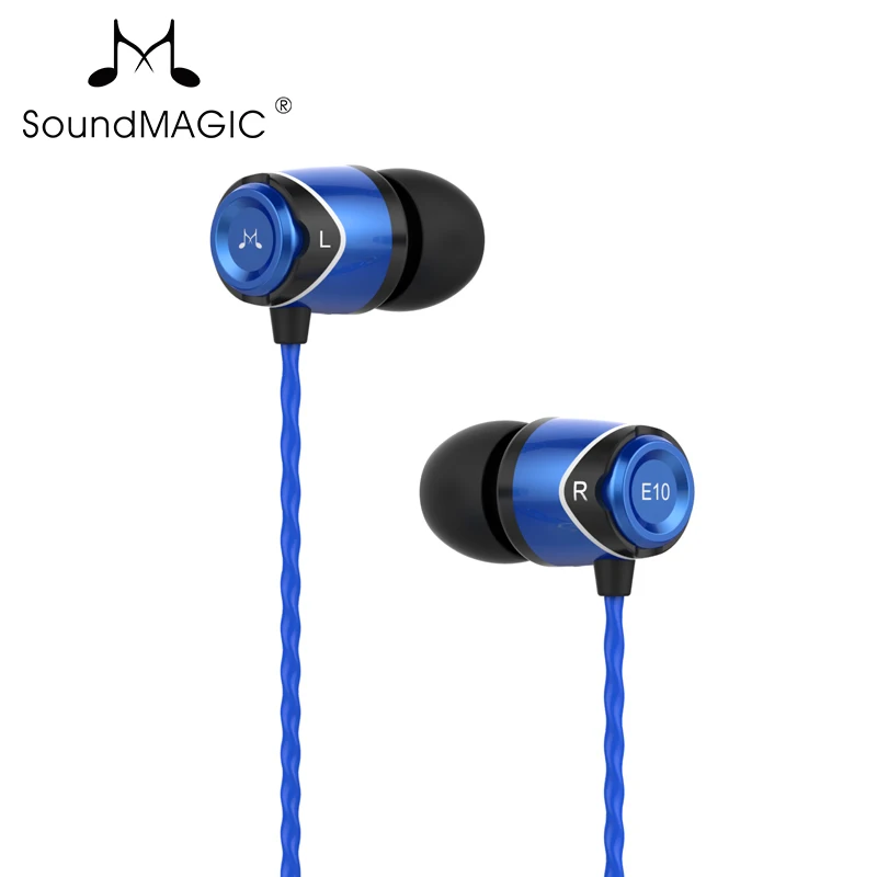 Новые Оригинальные наушники-вкладыши Soundmagic Sound MAGIC E10 с шумоизоляцией