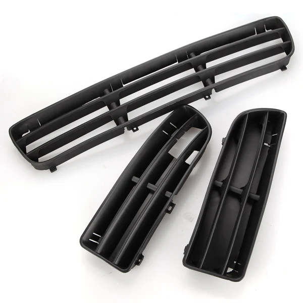 

Set Front Bumper Lower Side Grille Left Right For VW Bora Jetta Mk4 1999-2004 Z2AAA006