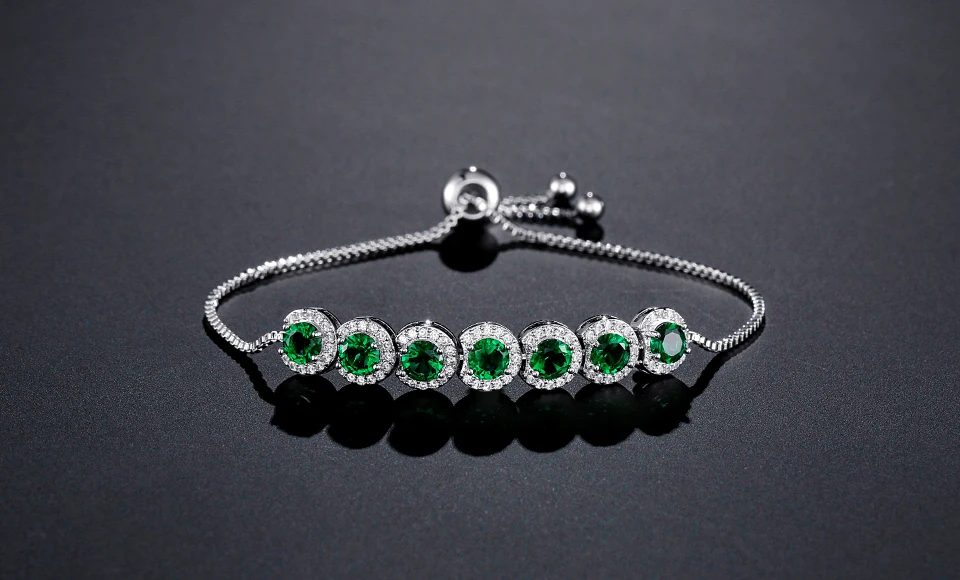 ZAKOL Модный женский теннисный браслет с кубическим цирконием, круглые регулируемые браслеты с кристаллами, хороший браслет, подарок, вечерние ювелирные изделия FSBP2062